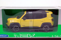 Jeep Renegade Trailhawk 2017 Yellow 1:24 - 7141