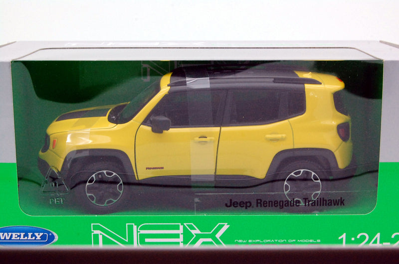 Jeep Renegade Trailhawk 2017 Yellow 1:24 - 7141