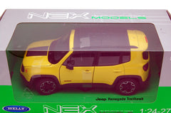 Jeep Renegade Trailhawk 2017 Yellow 1:24 - 7142