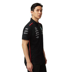 Mercedes-AMG Petronas F1 2023 Team Polo Black - 71421