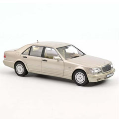 Mercedes-Benz S600 1997 (W140) smoke silver metallic 1:18 - 71484