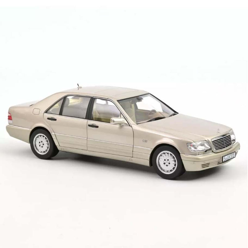 Mercedes-Benz S600 1997 (W140) smoke silver metallic 1:18 - 71484