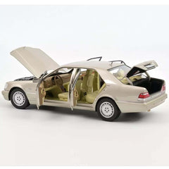 Mercedes-Benz S600 1997 (W140) smoke silver metallic 1:18 - 71485