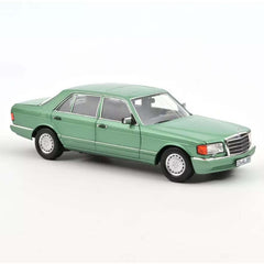 Mercedes-Benz 560 SEL 1991 light green metallic 1:18 - 71487
