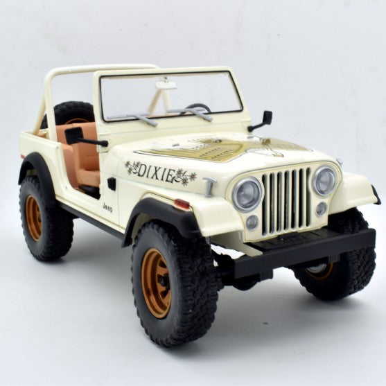 Jeep CJ 7 Golden Eagle 1979 "Dixie" "The Dukes of Hazzard" 1:18-6