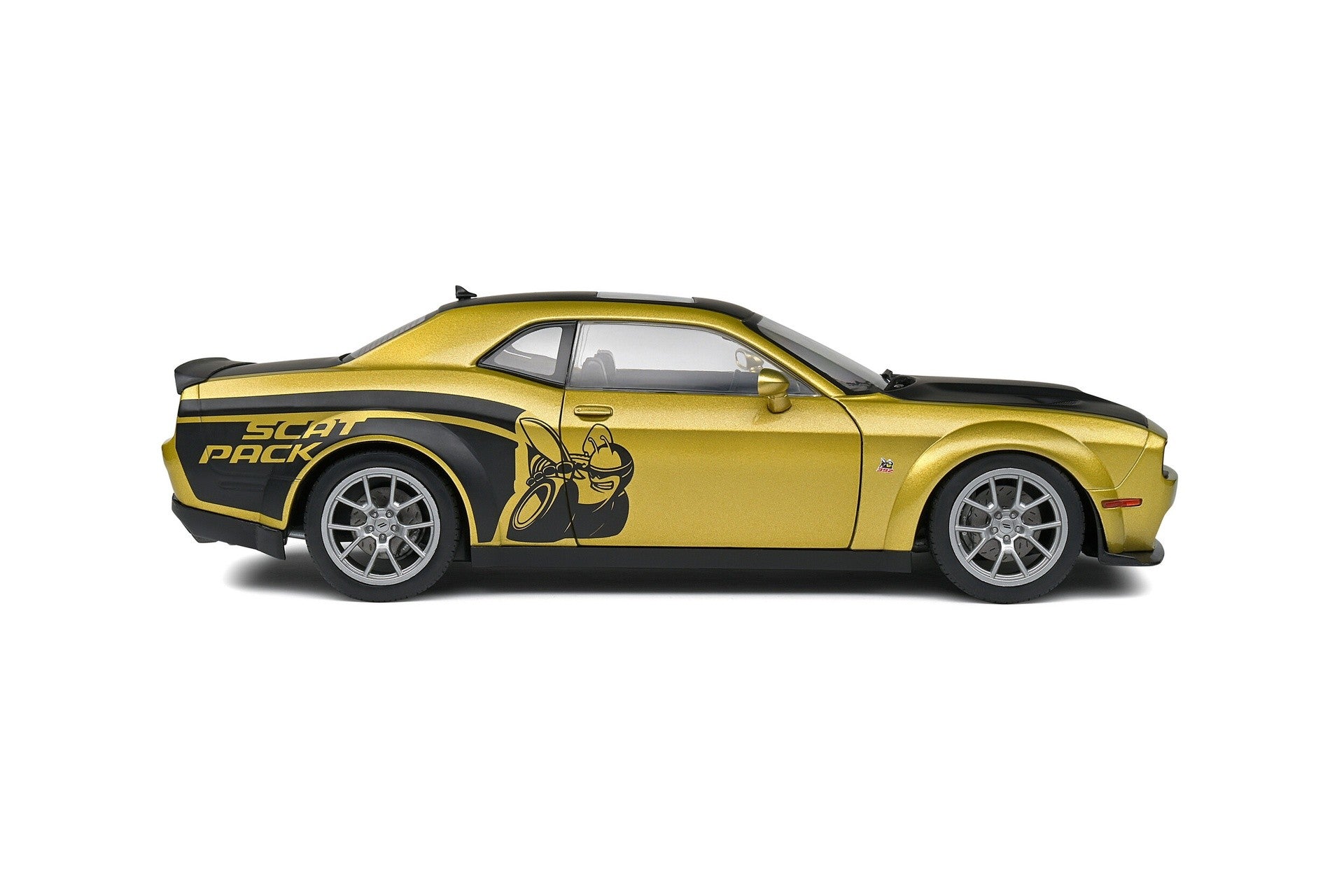Dodge Challenger R/T 2020 Scat Pack Widebody Streetfighter Goldrush 1:18 - 71558