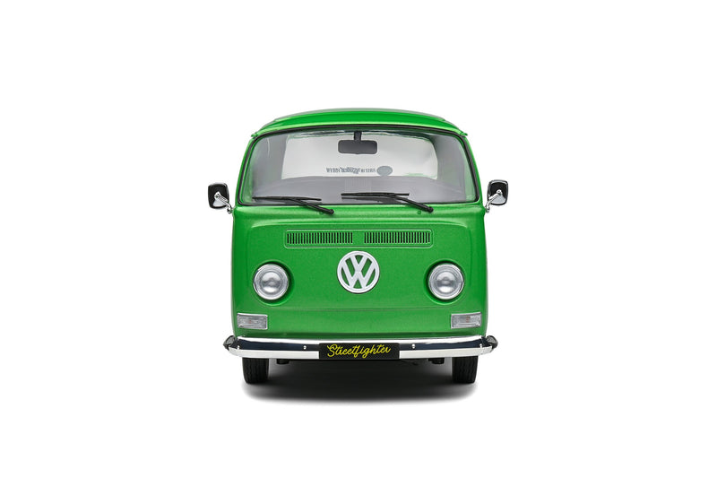 Volkswagen VW T2 1968 Pick-Up "Custom Performance Shop" Green Metallic 1:18 - 71596