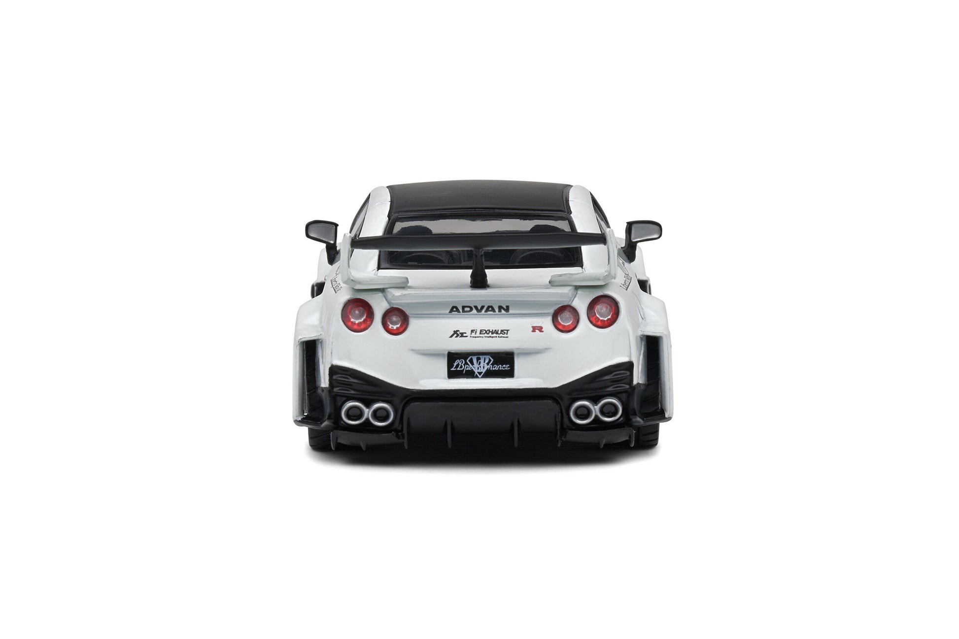 Nissan GT-R (R35) Liberty Walk Body Kit 2020 White - Black 1:43 - 71639