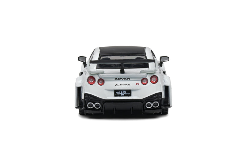Nissan GT-R (R35) Liberty Walk Body Kit 2020 White - Black 1:43 - 71639