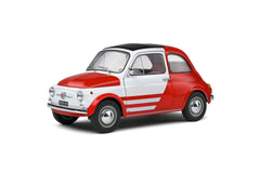 Fiat 500 1965 "Robe di Kappa" white - red 1:18 - 71689