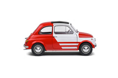 Fiat 500 1965 "Robe di Kappa" white - red 1:18 - 71693