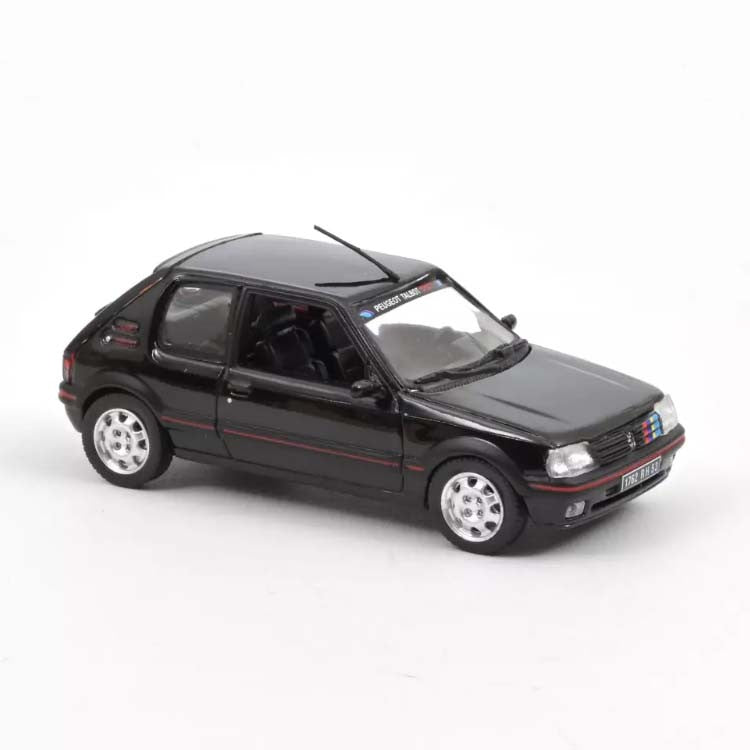 Peugeot 205 GTi 1.9 1992 Noir avec deco PTS 1:43 - 71755