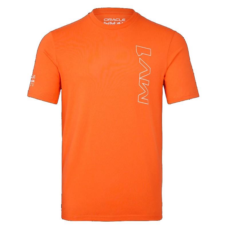 Red Bull Racing 2023 T-shirt Max Verstappen MV1 Orange Unisex - 71963