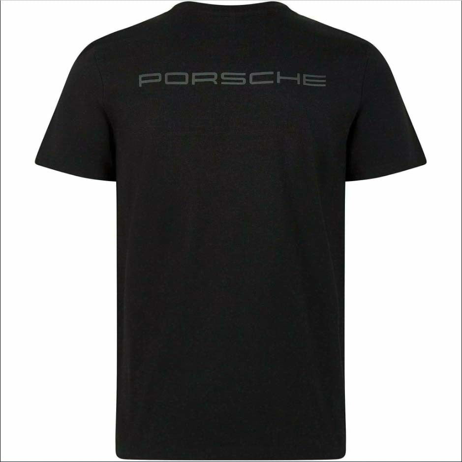 Porsche Motorsport Men's Black T-Shirt - 72036