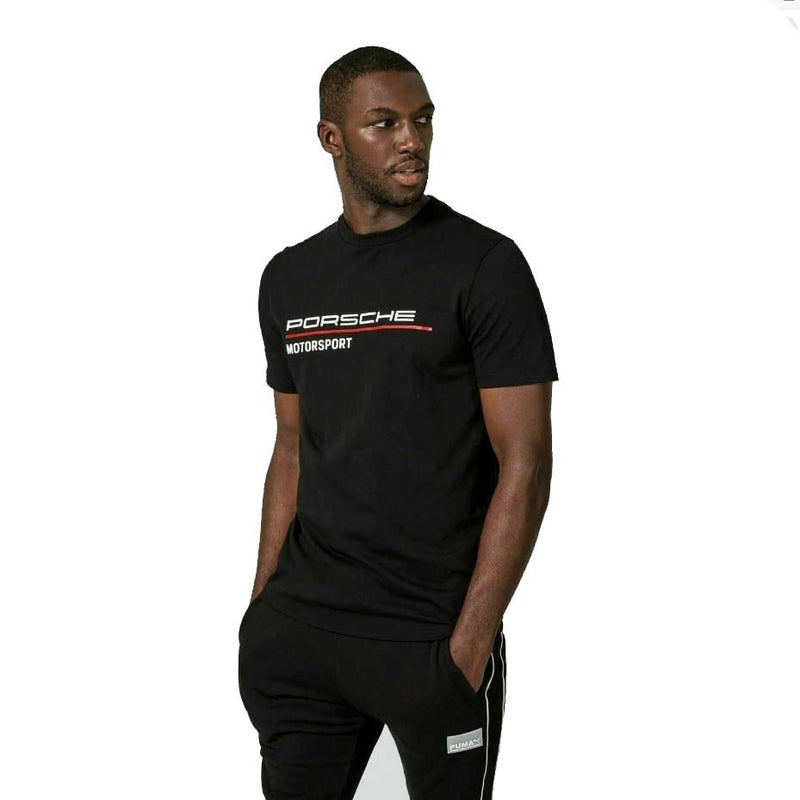 Porsche Motorsport Men's Black T-Shirt - 72037