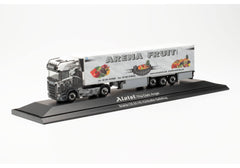Scania CS 20 HD refrigerated box semitrailer "Arena Fruit" 1:87 - 72061