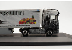 Scania CS 20 HD refrigerated box semitrailer "Arena Fruit" 1:87 - 72065