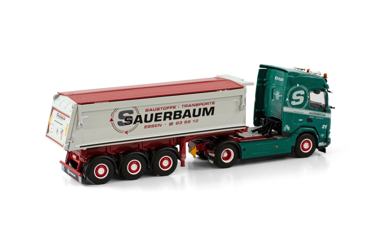 DAF XF 4X2 Tipper Trailer "Sauerbaum" 1:50 - 72125