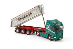 DAF XF 4X2 Tipper Trailer "Sauerbaum" 1:50 - 72126