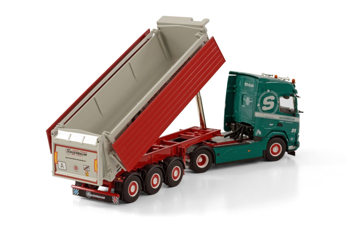 DAF XF 4X2 Tipper Trailer "Sauerbaum" 1:50 - 72127