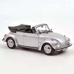 Volkswagen VW 1303 Cabriolet 1973 Silver 1:18 - 72167