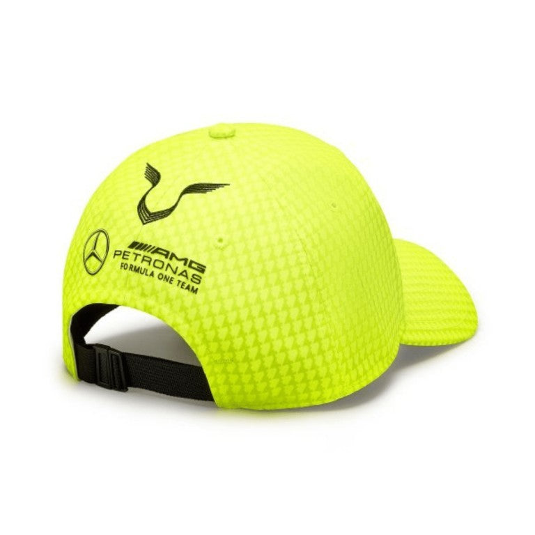 Lewis Hamilton F1 2023 Cappellino Mercedes-AMG Petronas  Team Cap Neon Yellow - 72174