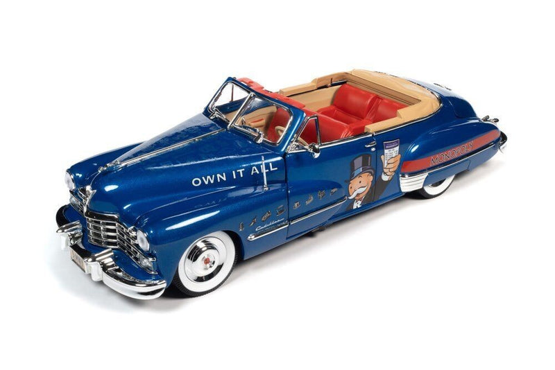 Cadillac Series 62 Convertible Monopoly Graphics & Mr. Monopoly 1:18 - 72201