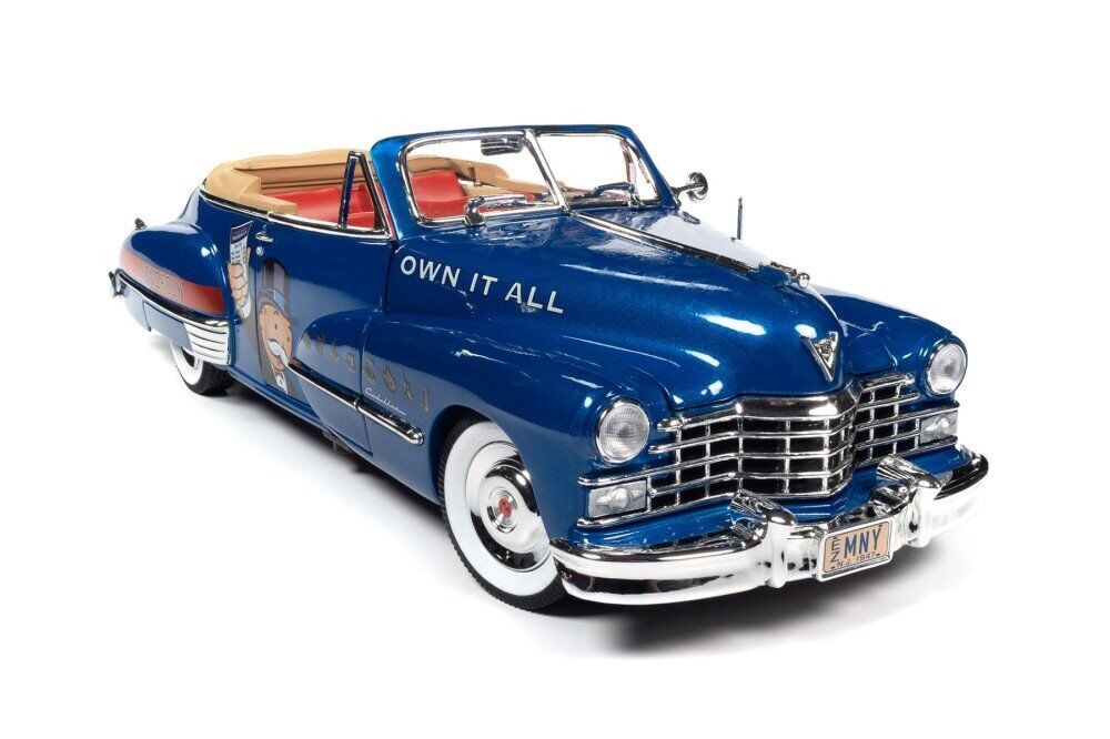 Cadillac Series 62 Convertible Monopoly Graphics & Mr. Monopoly 1:18 - 72206