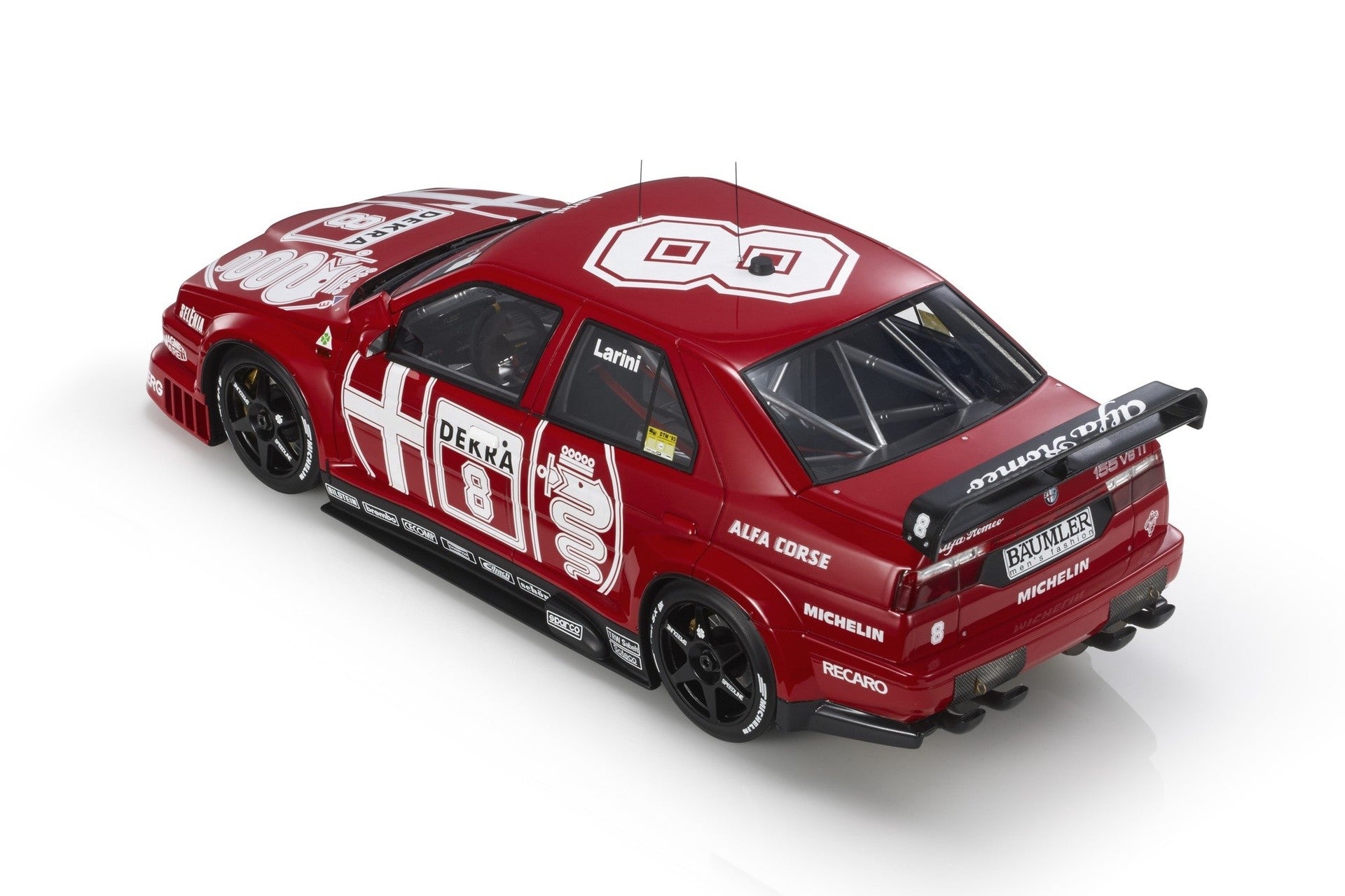 Alfa Romeo 155 V6 TI DTM 1993 Nicola Larini 1:12 - 72224