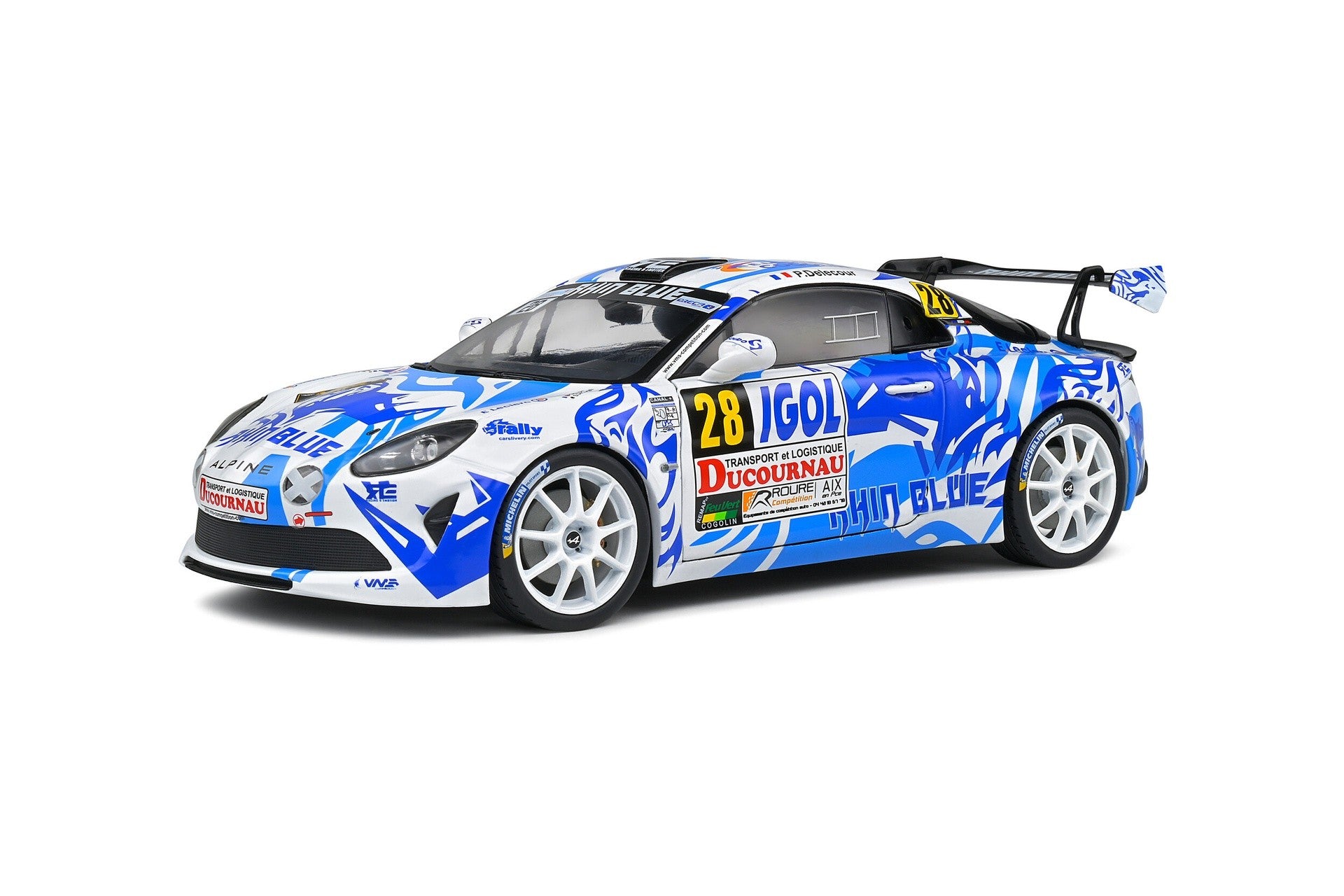 Alpine A110 Rally RGT Rallye du Var 2021 Priscille De Belloy - Delecour - Sabrina De Castelli 1:18 - 72325