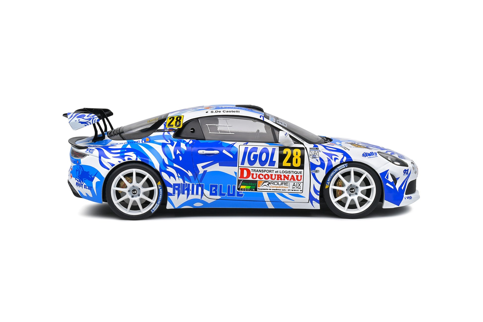 Alpine A110 Rally RGT Rallye du Var 2021 Priscille De Belloy - Delecour - Sabrina De Castelli 1:18 - 72329