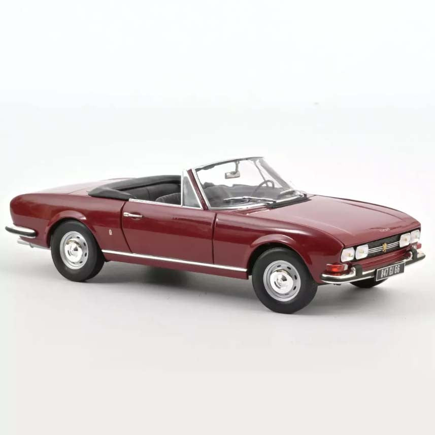 Peugeot 504 Cabriolet 1969 Andalou Red 1:18 - 72354
