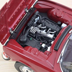 Peugeot 504 Cabriolet 1969 Andalou Red 1:18 - 72357