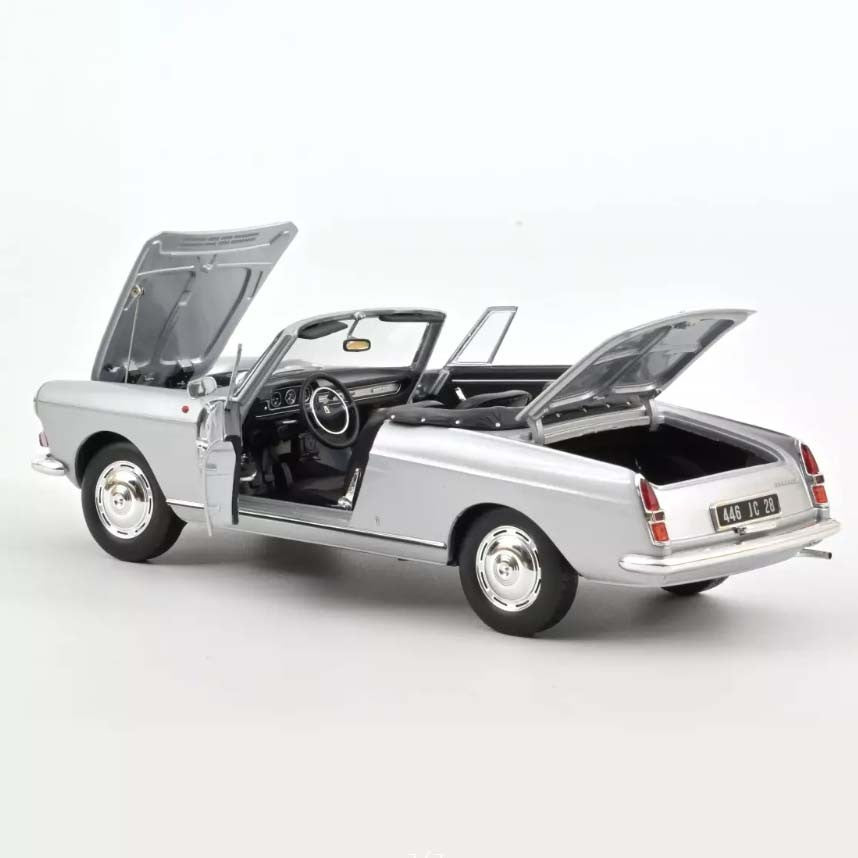Peugeot 404 Cabriolet 1967 Grigio 1:18 - 72363