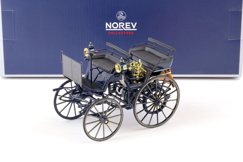 Daimler HD Motorized Carriage 1886 Dark Blue 1:18 - 72375
