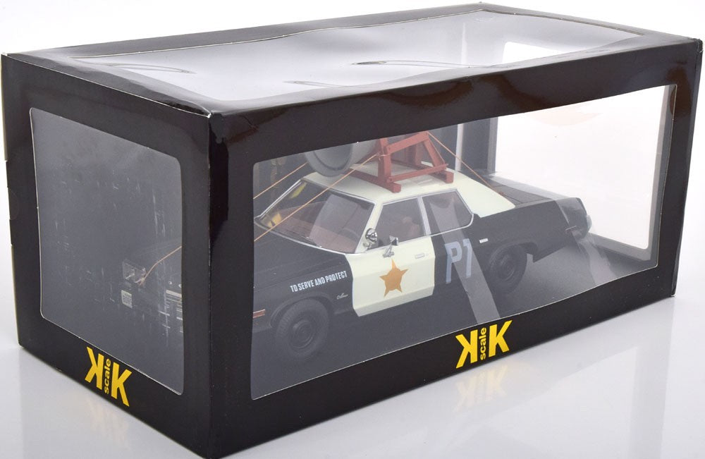 Dodge Monaco Bluesmobile look-a-like 1974 with the horn on the roof 1:18 - 72513