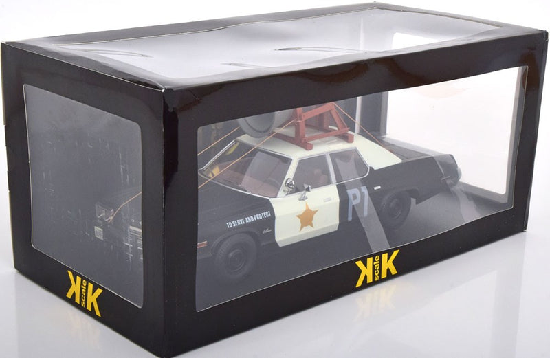 Dodge Monaco Bluesmobile look-a-like 1974 with the horn on the roof 1:18 - 72513