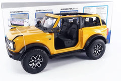Ford Bronco Badlands 2021 Orange 1:18 - 72582
