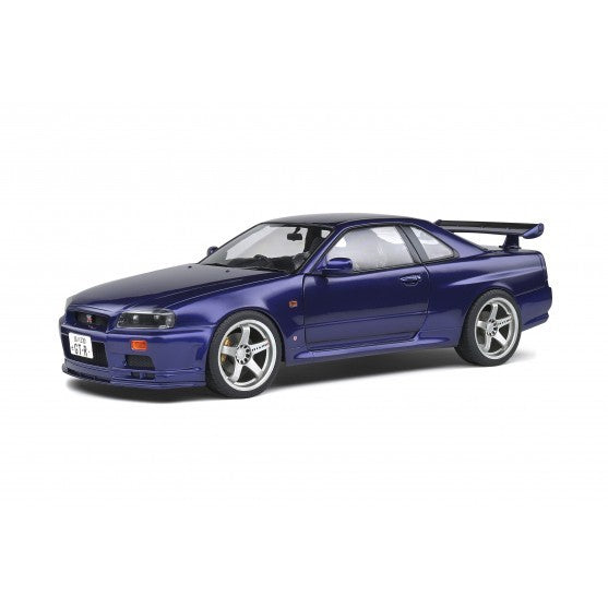 Nissan Skyline GT-R (R34) 1990 violet (midnight purple) 1:18 - 72619