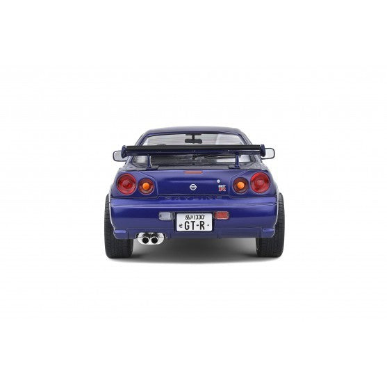 Nissan Skyline GT-R (R34) 1990 violet (midnight purple) 1:18 - 72621