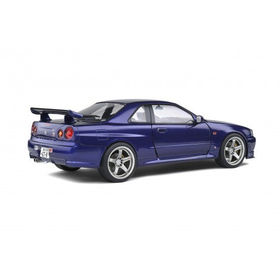 Nissan Skyline GT-R (R34) 1990 violet (midnight purple) 1:18 - 72622