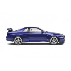 Nissan Skyline GT-R (R34) 1990 violet (midnight purple) 1:18 - 72623