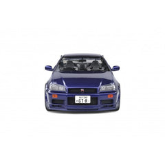 Nissan Skyline GT-R (R34) 1990 violet (midnight purple) 1:18 - 72624