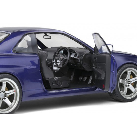Nissan Skyline GT-R (R34) 1990 violet (midnight purple) 1:18 - 72627
