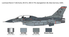 F-16 C/D Night Falcon - Complete Set For Modeling 1:72 - 72654