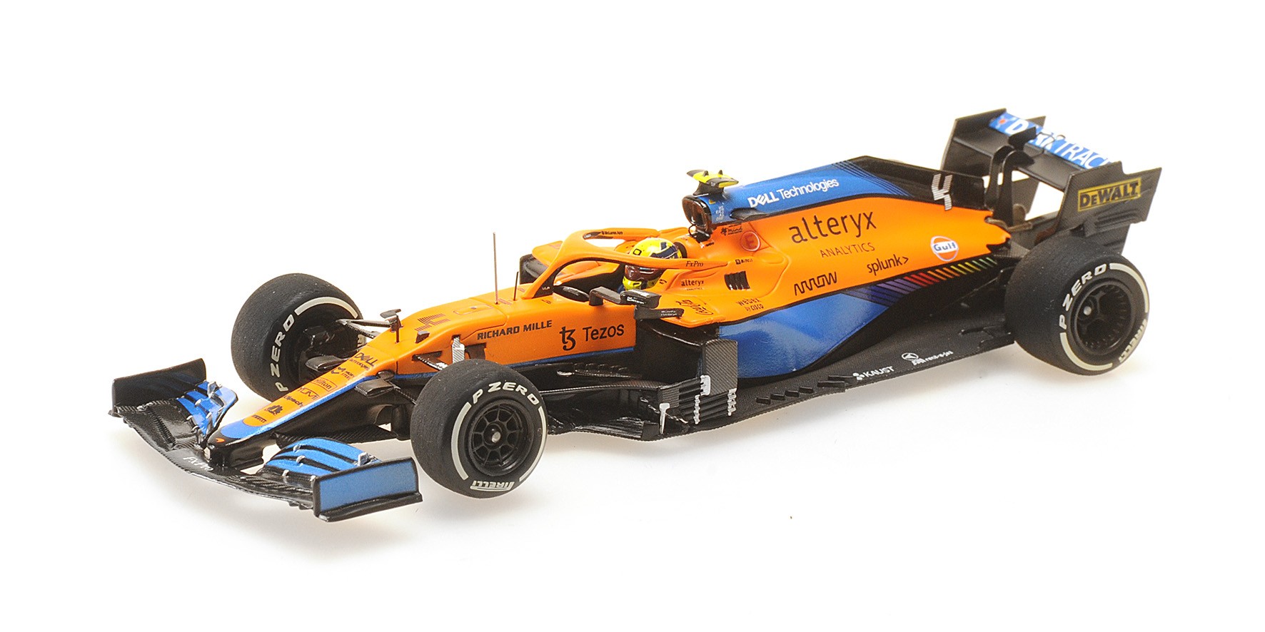 McLaren Mercedes MCL35M F1 2.nd Italy GP 2021 Land Norris 1:43 - 72719