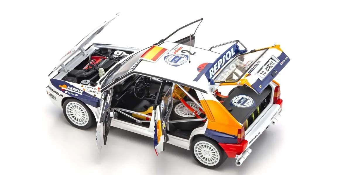 Lancia Delta Integrale 16V Jolly Club Totip Repsol Night Version 4th Toure de Course 1993 C.Sainz - L.Moya 1:18 - 72822