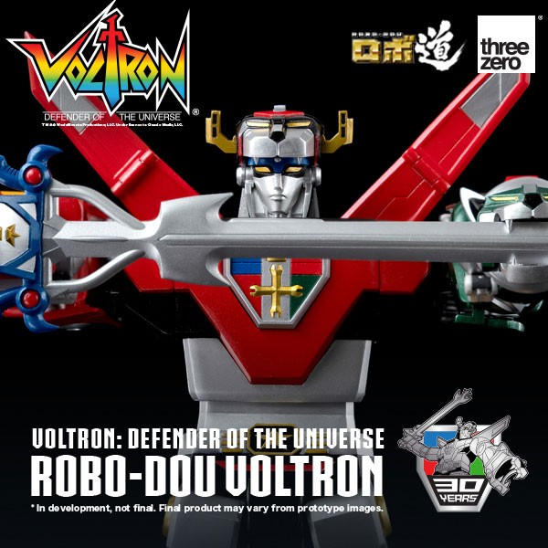 Voltron Defender of the Universe Robo-Dou Action Figure Threezero 27cm-h - 72978