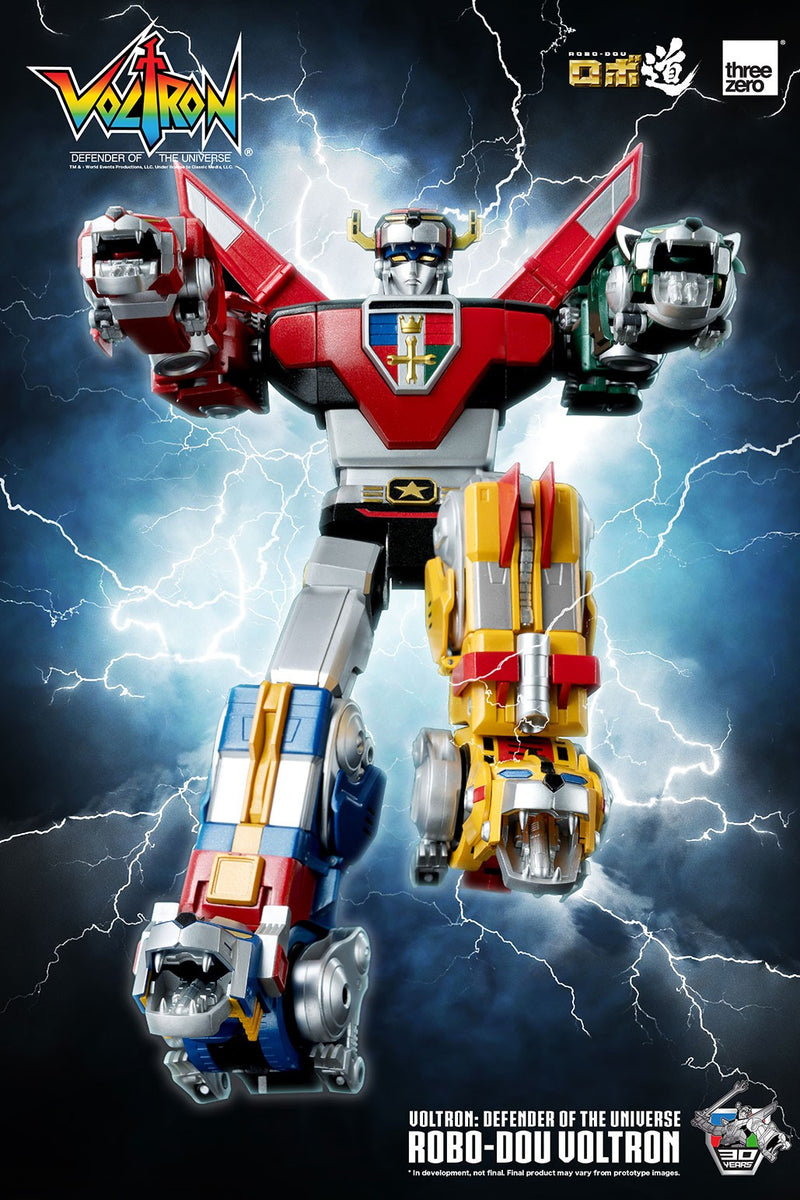 Voltron Defender of the Universe Robo-Dou Action Figure Threezero 27cm-h - 72980