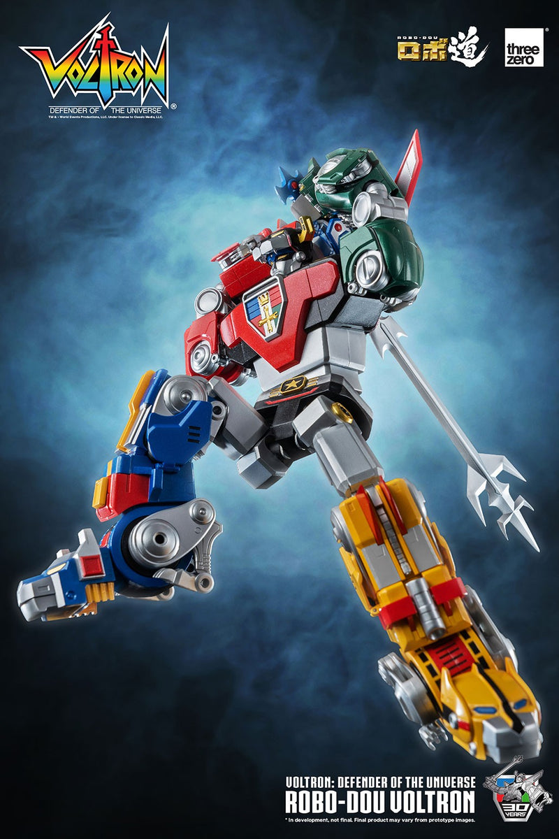 Voltron Defender of the Universe Robo-Dou Action Figure Threezero 27cm-h - 72981